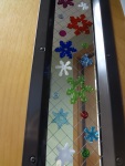 2 – Snowflake gel clings for the office door